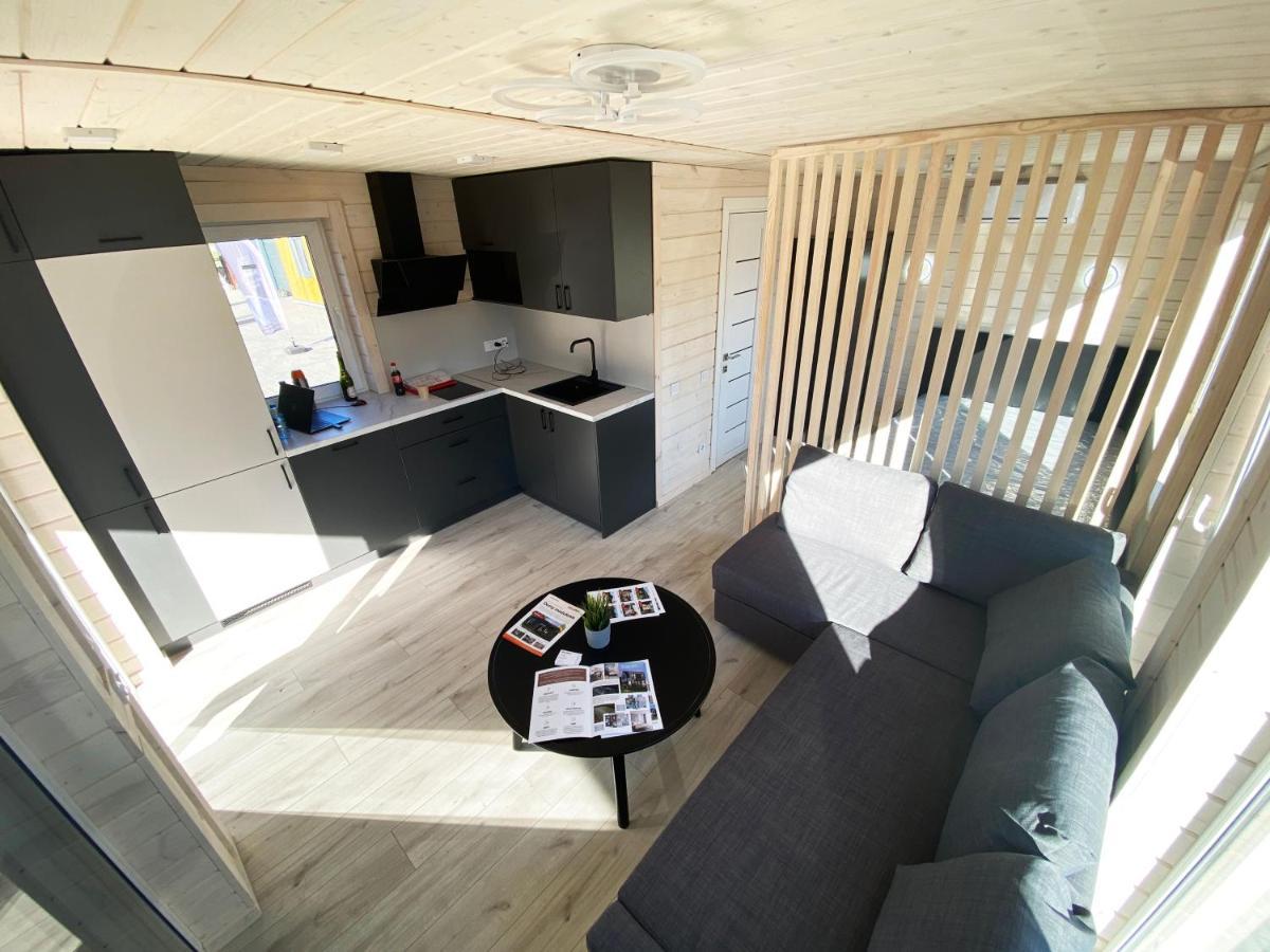 Tiny House Aan Het Water Op De Appelhof Villa Wommels ภายนอก รูปภาพ